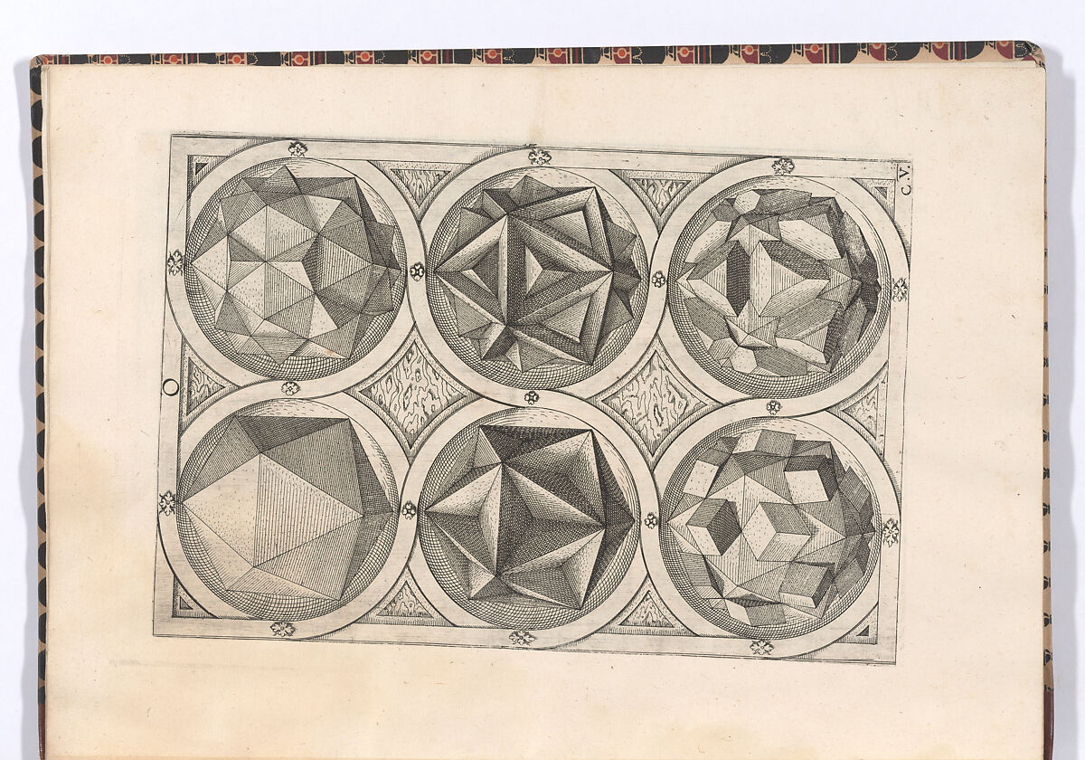 Perspectiva Corporum Regularium, Jost Amman (Swiss, Zurich before 1539–1591 Nuremberg), Etching