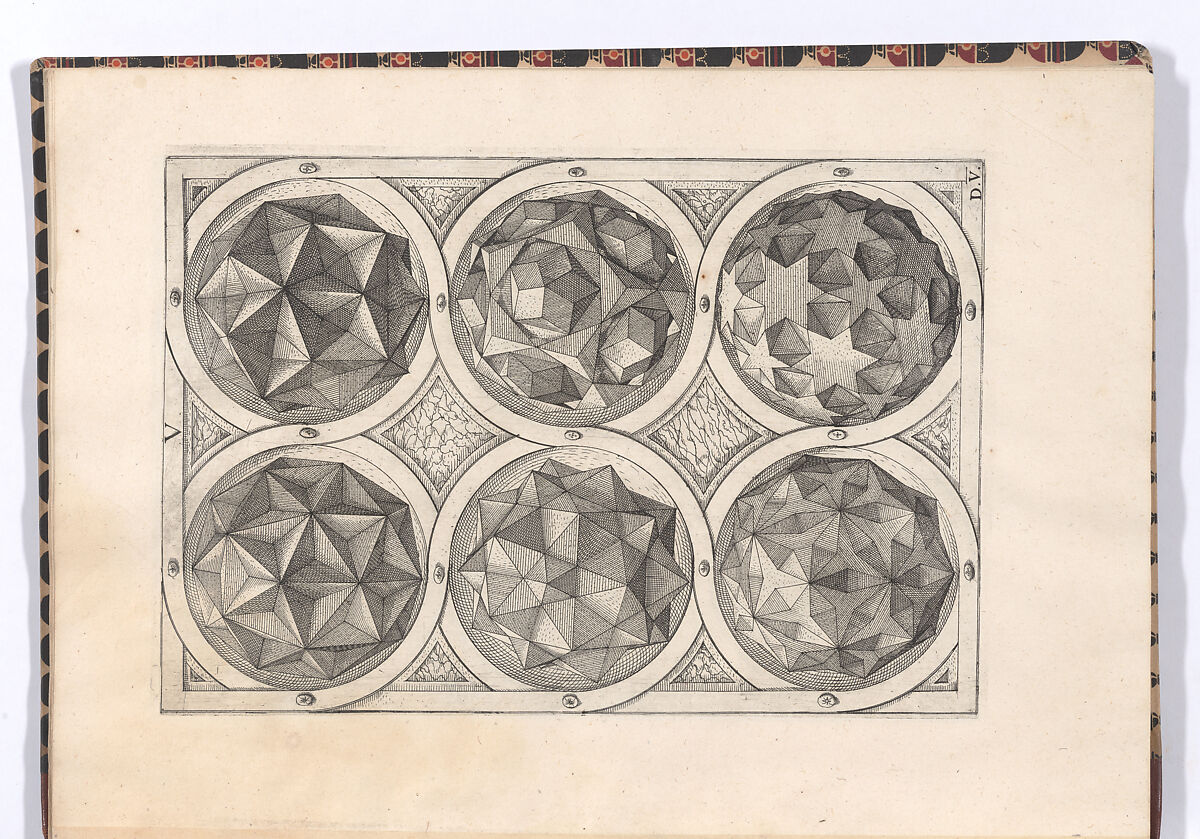 Perspectiva Corporum Regularium, Jost Amman (Swiss, Zurich before 1539–1591 Nuremberg), Etching