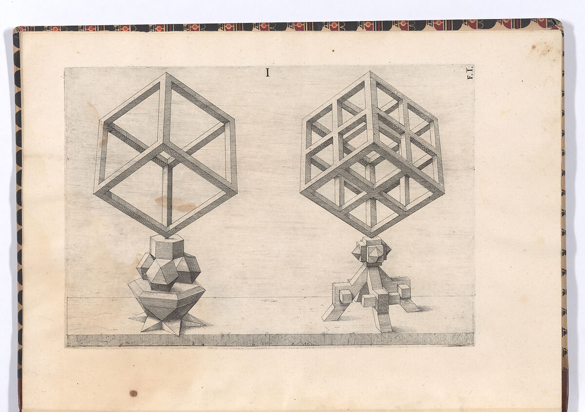 Perspectiva Corporum Regularium, Jost Amman (Swiss, Zurich before 1539–1591 Nuremberg), Etching