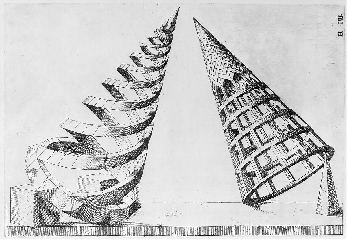 Perspectiva Corporum Regularium, Jost Amman (Swiss, Zurich before 1539–1591 Nuremberg), Etching