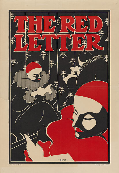 The Red Letter, Elisha Brown Bird (American, Dorchester, Massachusetts 1867–1943 Philadelphia, Pennsylvania), Lithograph 