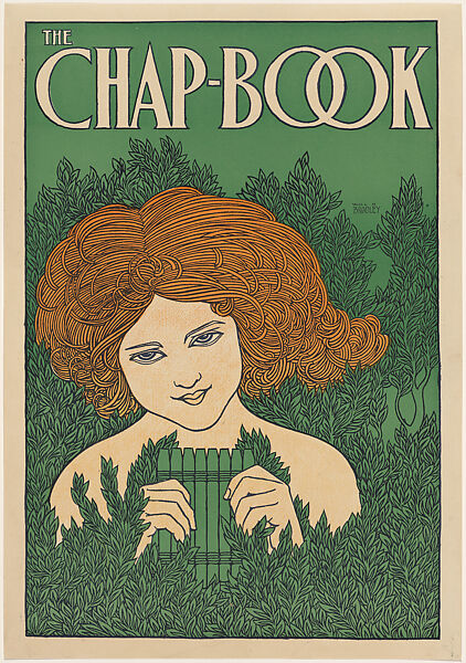 The Chap-Book (The Pipes), William Henry Bradley (American, Boston, Massachusetts 1868–1962 La Mesa, California), Lithograph 
