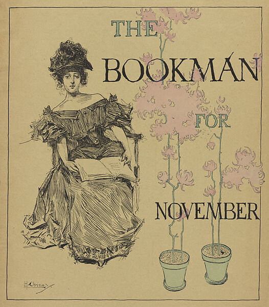 The Bookman, November, Howard Chandler Christy (American, Ohio 1873–1952 New York), Lithograph 