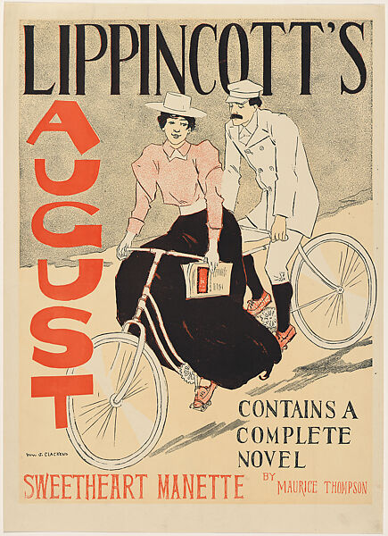 Lippincott's, August, William James Glackens (American, Philadelphia, Pennsylvania 1870–1938 Westport, Connecticut), Lithograph and relief print 