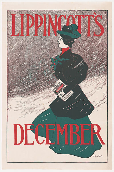 Lippincott's, December, Joseph J. Gould, Jr. (American, 1880–1935), Lithograph 