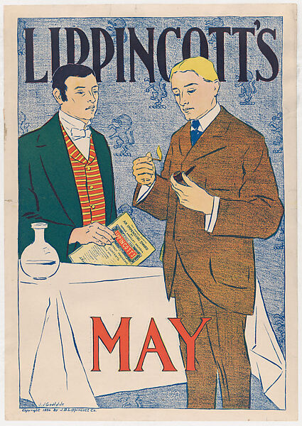 Lippincott's, May, Joseph J. Gould, Jr. (American, 1880–1935), Lithograph 