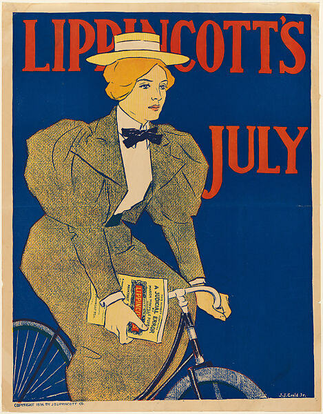 Lippincott's, July, Joseph J. Gould, Jr.  American, Lithograph
