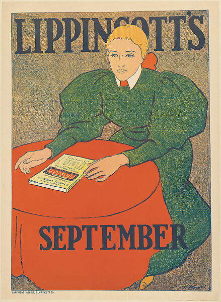 Lippincott's, September, Joseph J. Gould, Jr. (American, 1880–1935), Lithograph 