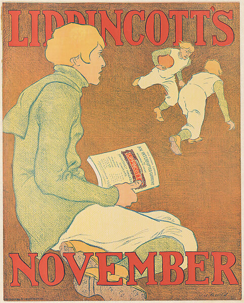 Lippincott's, November, Joseph J. Gould, Jr.  American, Lithograph