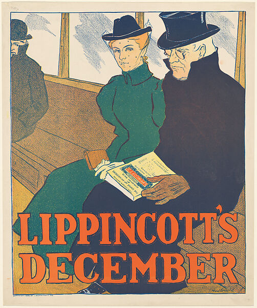 Lippincott's, December, Joseph J. Gould, Jr. (American, 1880–1935), Lithograph 