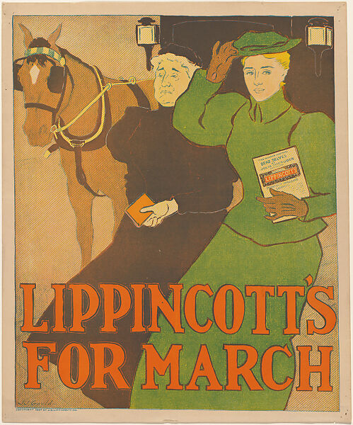 Lippincott's, March, Joseph J. Gould, Jr. (American, 1880–1935), Lithograph 