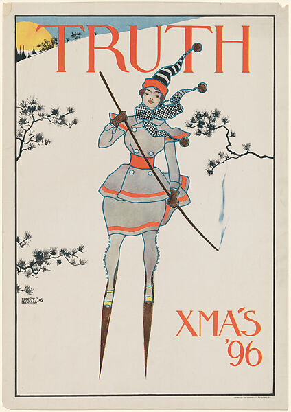 Truth, Xmas '96, Ernest Haskell (American, Woodstock, Connecticut 1876–1925 West Point, Maine), Lithograph 