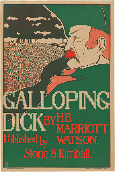Galloping Dick by H.B. Marriott Watson, Frank Hazenplug (American, 1873/74–1931), Lithograph 