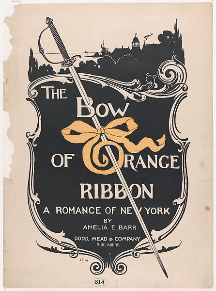 The Bow of Orange Ribbon, L. F. Hurd (American, active 1890s), Lithograph 