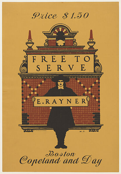 Free to Serve: A Tale of Colonial New York, Maxfield Parrish (American, Philadelphia, Pennsylvania 1870–1966 Plainfield, New Hampshire), Color lithograph 