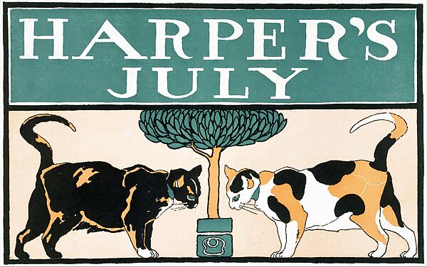 Harper's, July, Edward Penfield (American, Brooklyn, New York 1866–1925 Beacon, New York), Lithograph
