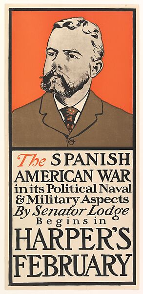 Harper's, The Spanish American War, February, Edward Penfield (American, Brooklyn, New York 1866–1925 Beacon, New York), Lithograph 