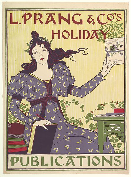 L. Prang & Co.s: Holiday, Louis John Rhead (American (born England), Etruria 1857–1926 Amityville, New York), Lithograph 