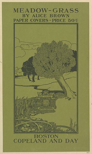 Meadow Grass, Louis John Rhead (American (born England), Etruria 1857–1926 Amityville, New York), Lithograph 