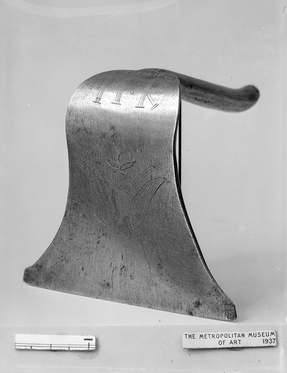 Dough Board Scraper, Iron, American 