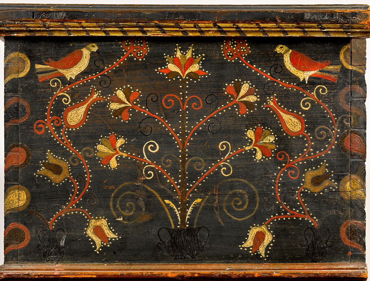 Chest, Yellow pine, tulip poplar, American