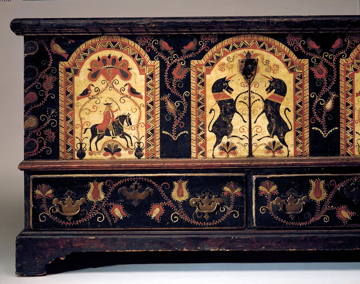 Chest, Yellow pine, tulip poplar, American