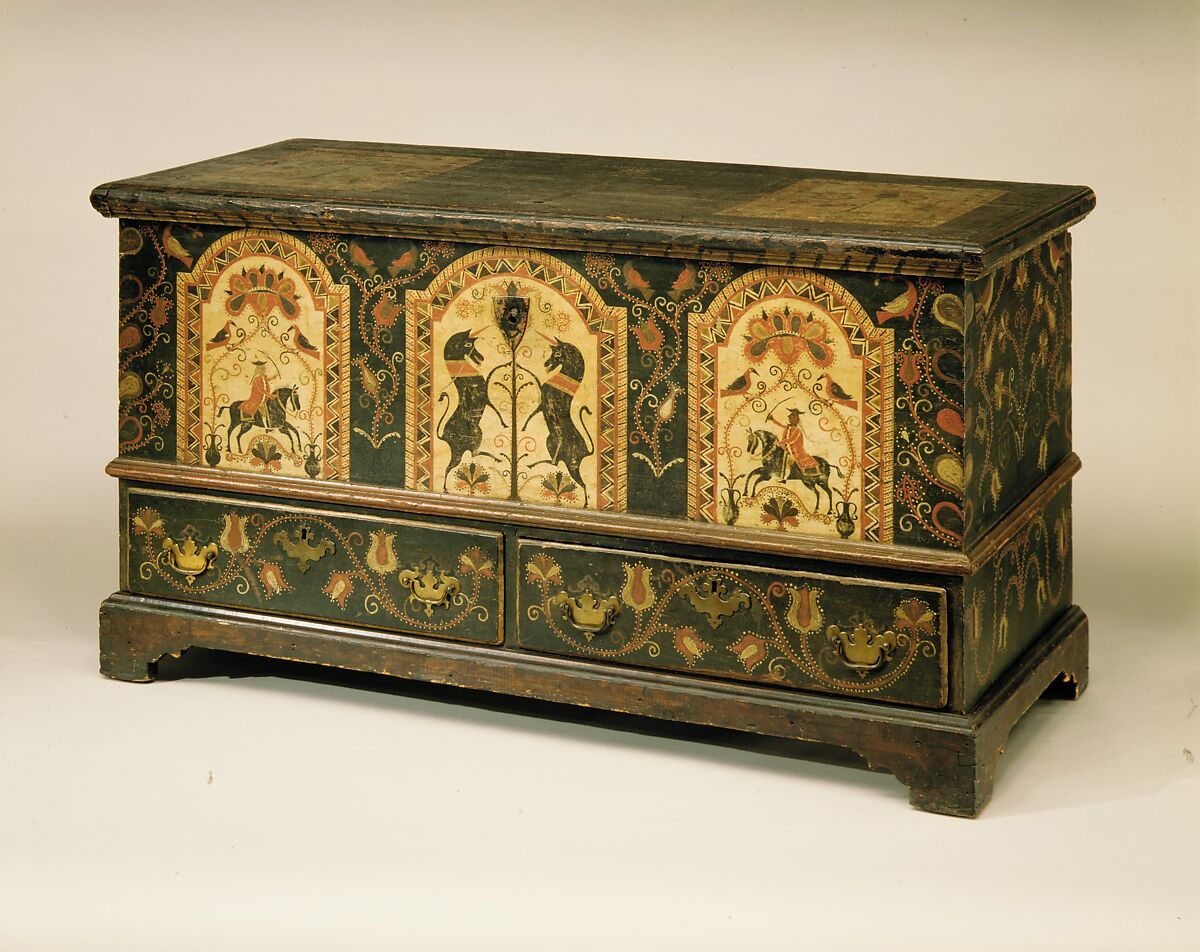 Chest, Yellow pine, tulip poplar, American