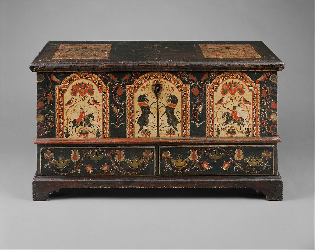 Chest, Yellow pine, tulip poplar, American