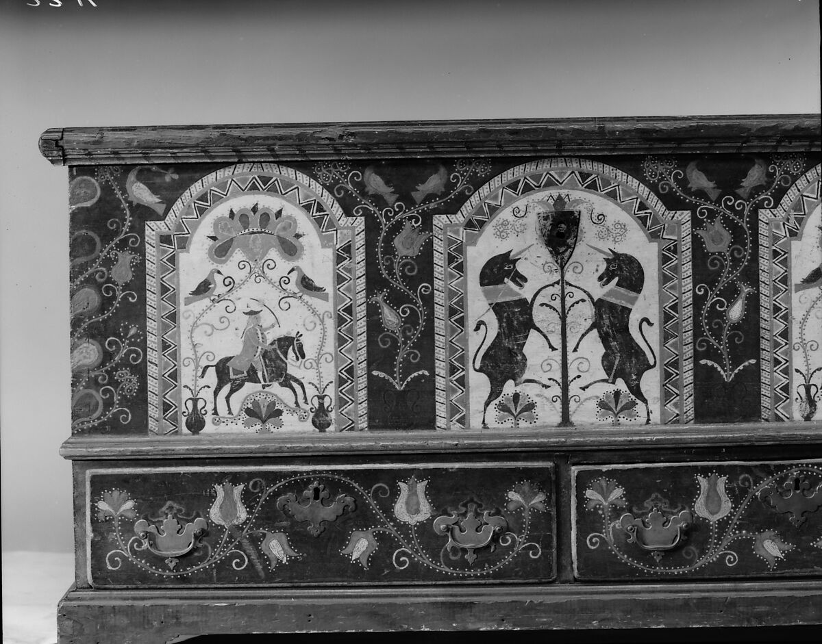 Chest, Yellow pine, tulip poplar, American