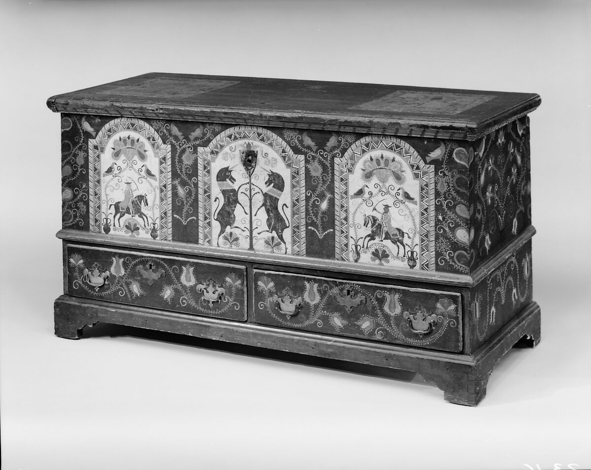 Chest, Yellow pine, tulip poplar, American