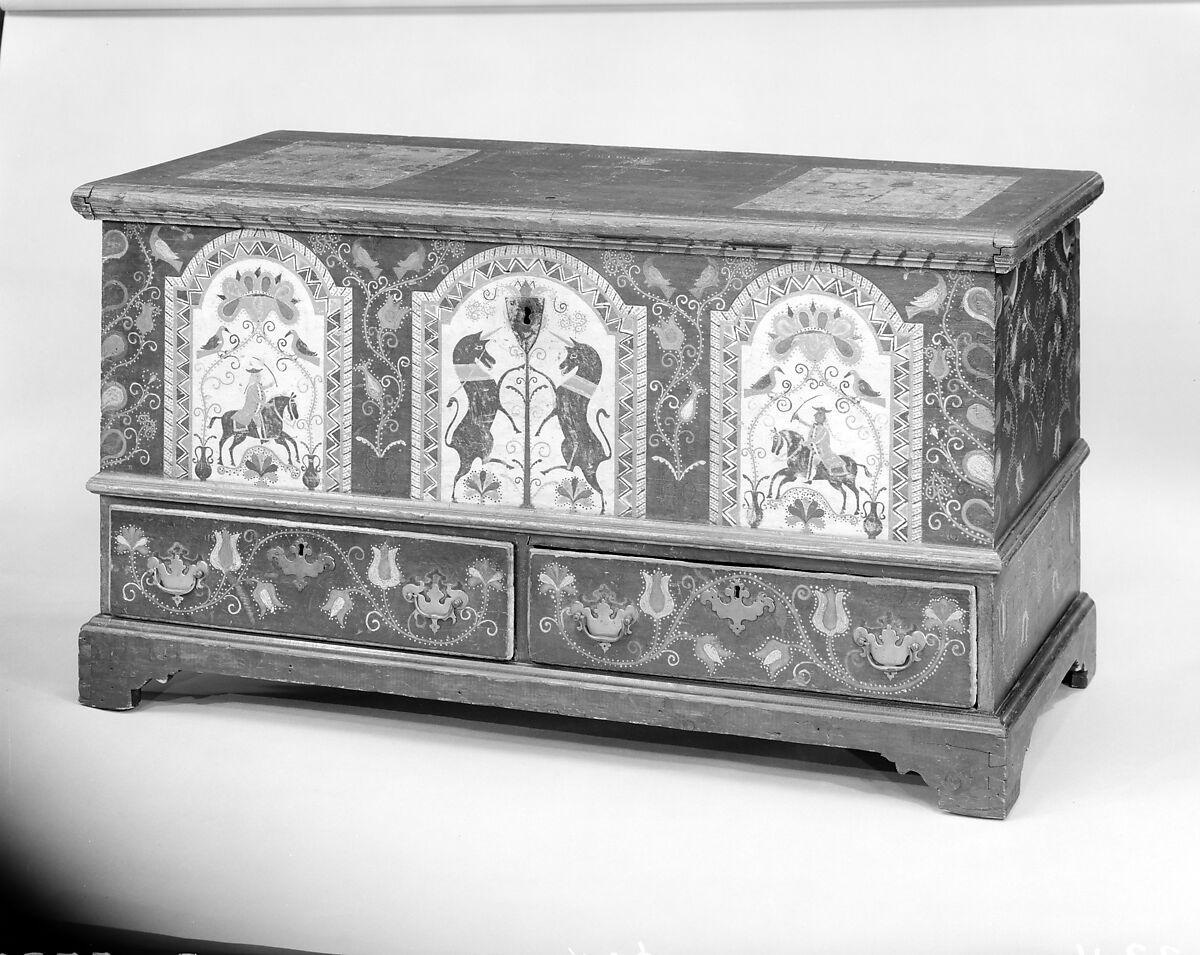 Chest, Yellow pine, tulip poplar, American