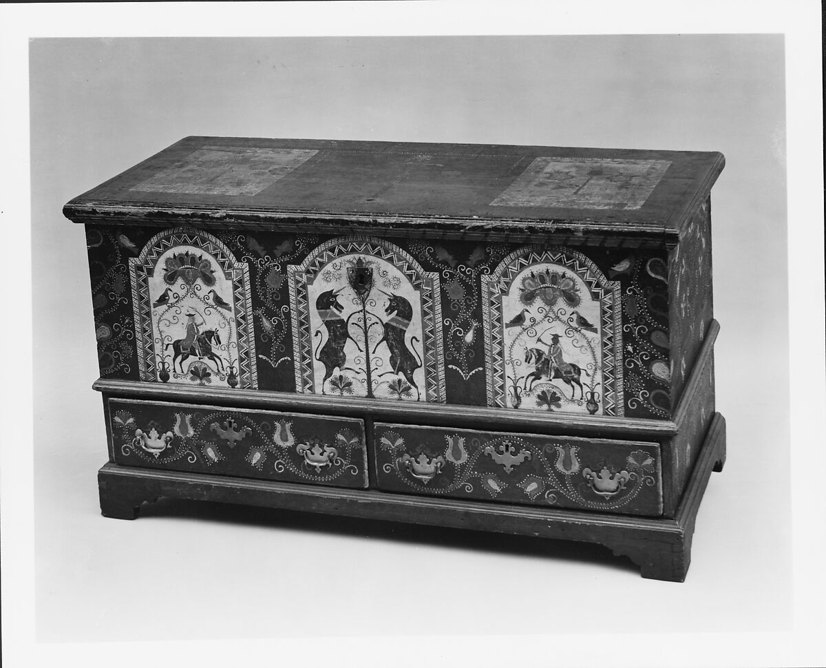 Chest, Yellow pine, tulip poplar, American