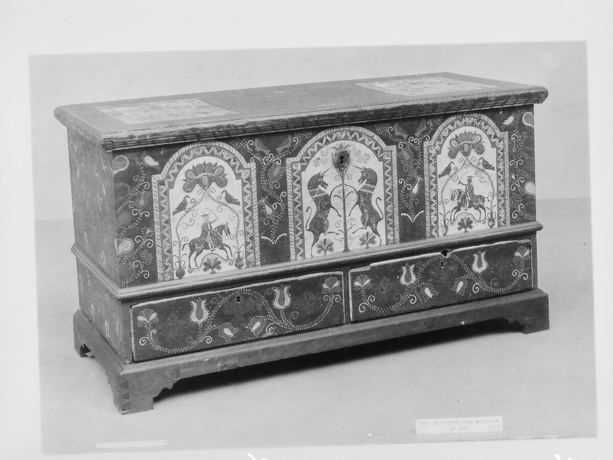 Chest, Yellow pine, tulip poplar, American