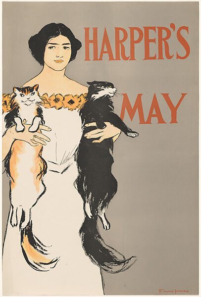 Harper's, May, Edward Penfield  American, Lithograph