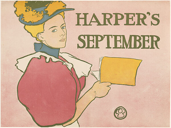 Harper's, September, Edward Penfield (American, Brooklyn, New York 1866–1925 Beacon, New York), Lithograph 