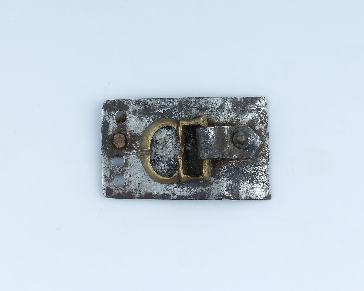 Buckle, Brass, steel plate, copper, European 