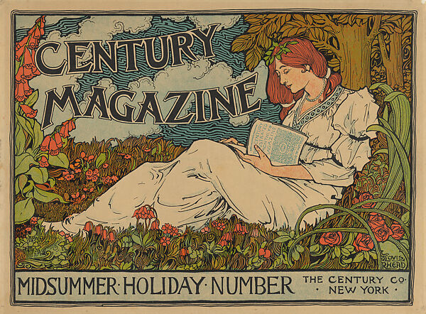 The Century Magazine, Midsummer Holiday Number, Louis John Rhead (American (born England), Etruria 1857–1926 Amityville, New York), Lithograph 