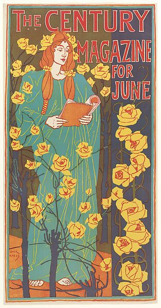 The Century Magazine: June, Louis John Rhead (American (born England), Etruria 1857–1926 Amityville, New York), Lithograph 
