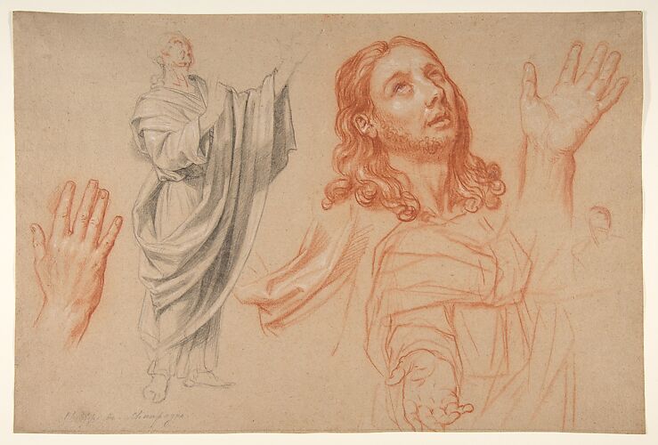 Studies for 'The Conversion of the Jailer before Saint Paul and Silas'