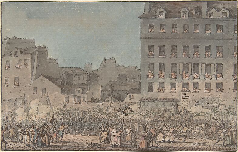 Louis XVI Entering Paris, October 6, 1789