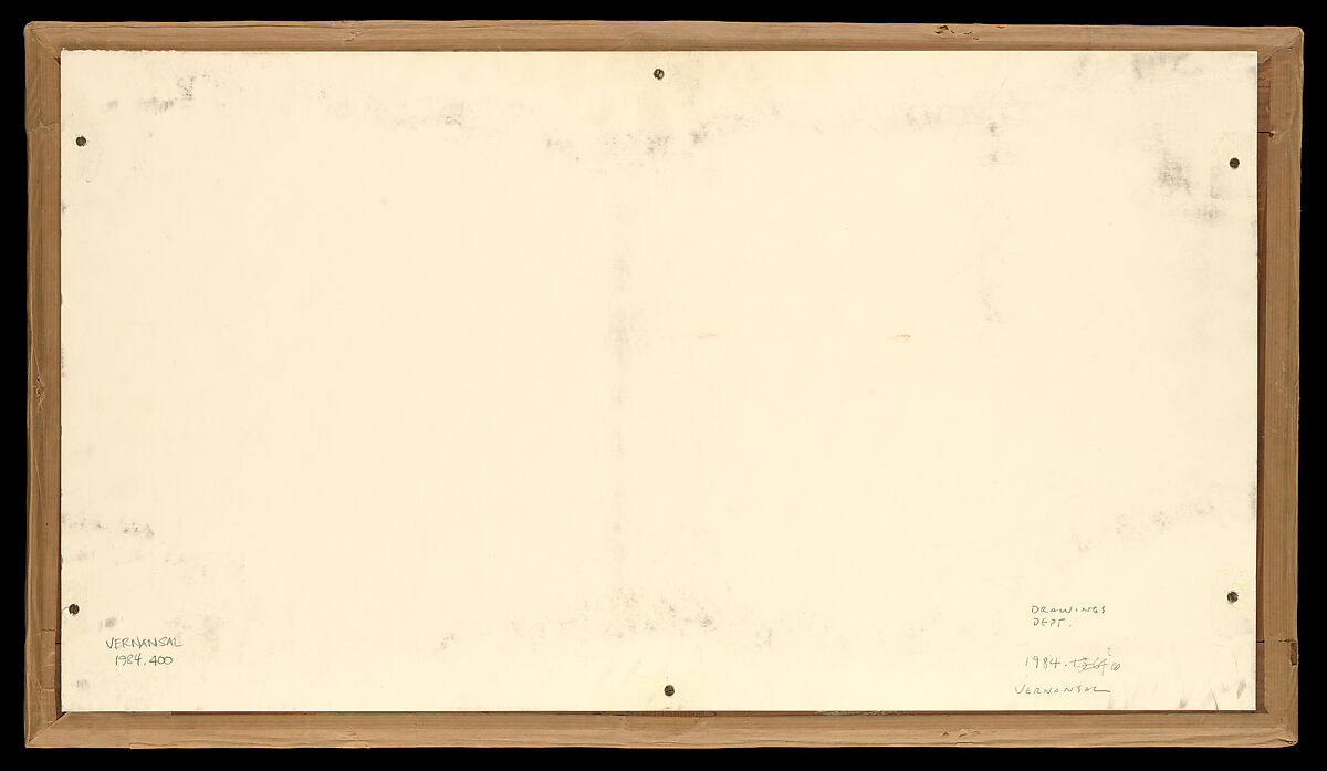 Louis XIV in Notre-Dame de Paris on January 30, 1687 at a Thanksgiving Service after his Recovery from a Grave Illness, Guy Louis Vernansal the Elder (French, Fontainebleau 1648–1729 Paris), Oil paint on paper, mounted on canvas