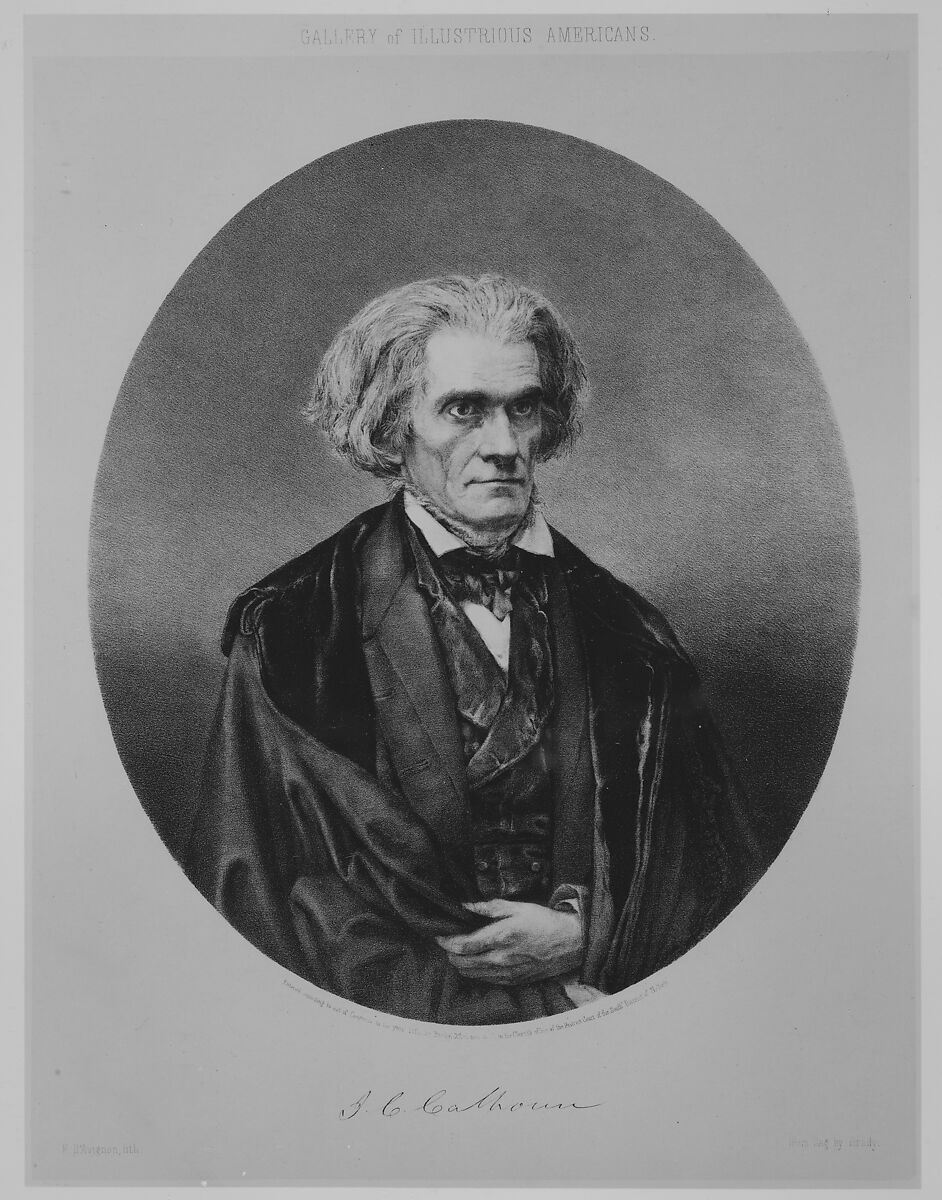 The Gallery of Illustrious Americans, Containing the Portraits and Biographical Sketches of Twenty-four of the Most Eminent Citizens of the American Republic Since the Death of Washington, Brady, D'Avignon and Company (New York,  NY), Illustrations: lithographs after daguerrotypes