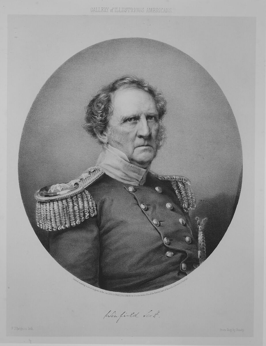 The Gallery of Illustrious Americans, Containing the Portraits and Biographical Sketches of Twenty-four of the Most Eminent Citizens of the American Republic Since the Death of Washington, Brady, D'Avignon and Company (New York,  NY), Illustrations: lithographs after daguerrotypes