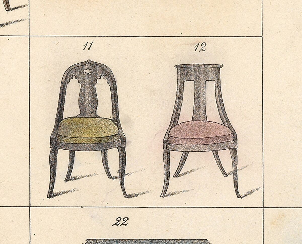 Broadside, Joseph Meeks &amp; Sons (American, New York, 1829–35), Hand-colored lithograph