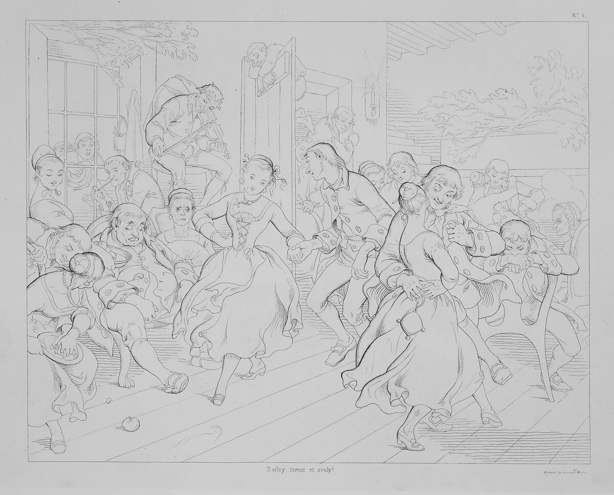 Washington Irving's Illustrations of the Legend of Sleepy Hollow, Designed and Etched by F.O.C. Darley for the Members of the American Art Union, 1850, Felix Octavius Carr Darley (American, Philadelphia, Pennsylvania 1822–1888 Claymont, Delaware), Lithographs (called etching on stone)