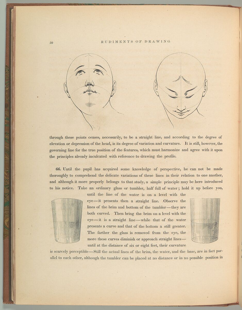 The American Drawing Book: Manual for the Amateur, Basis of Study for the Professional Artist, John Gadsby Chapman (American, Alexandria, Virginia 1808–1889 New York), illustrations: wood engraving 