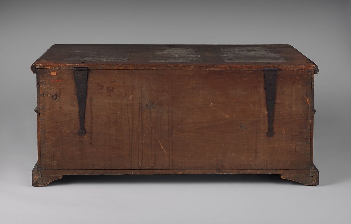 Dower Chest, Yellow pine, American