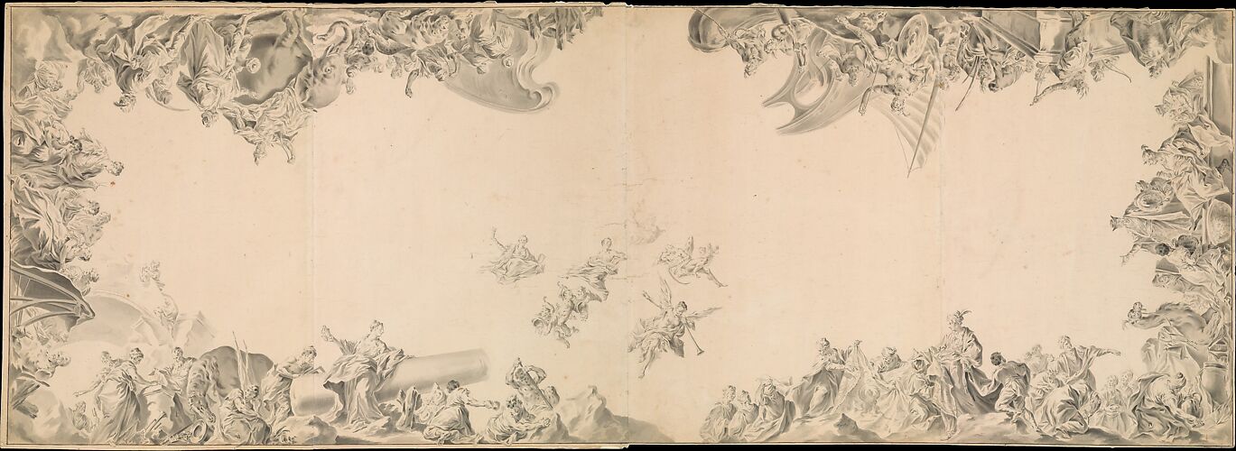 Design for a Ceiling: Allegories of the Four Continents