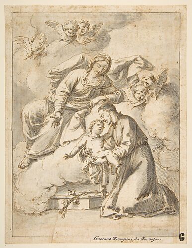 Saint Cajetan of Thiene Holding the Infant Jesus
