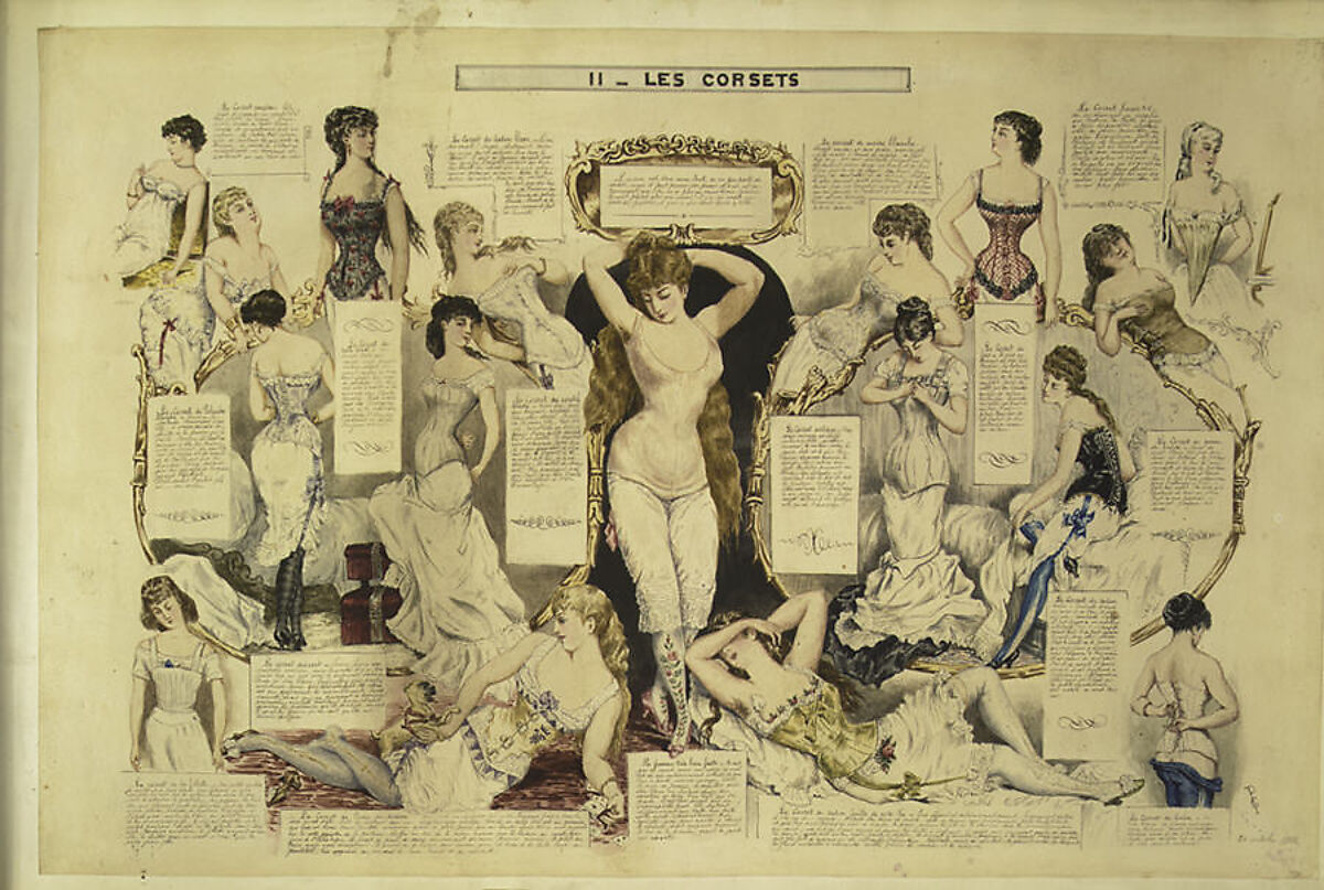 Etudes sur les femmes, Henri de Montaut (French, 1825–1897 Paris), Album containing ink and watercolor drawings
